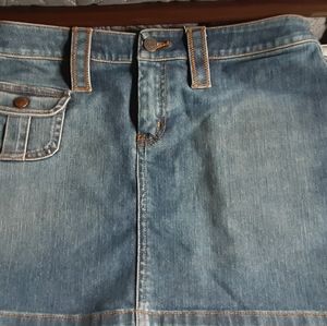 Denim skirt